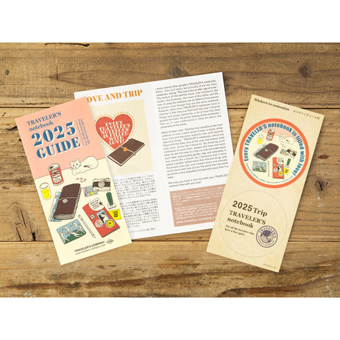 TRAVELER'S notebook Refill 2025 Weekly Vertical