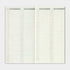 TRAVELER'S notebook - Refill - Diary 2025 Weekly + Memo Second Half