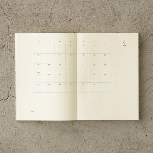 MD Notebook Diary - A5 - Thin 2024