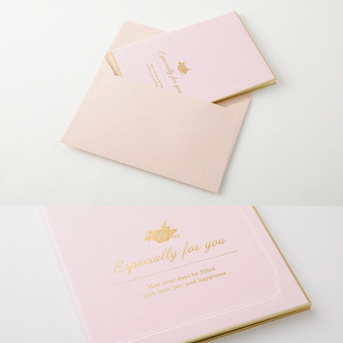 Midori - Folded Signature Board <B6> with Envelope - Wreath