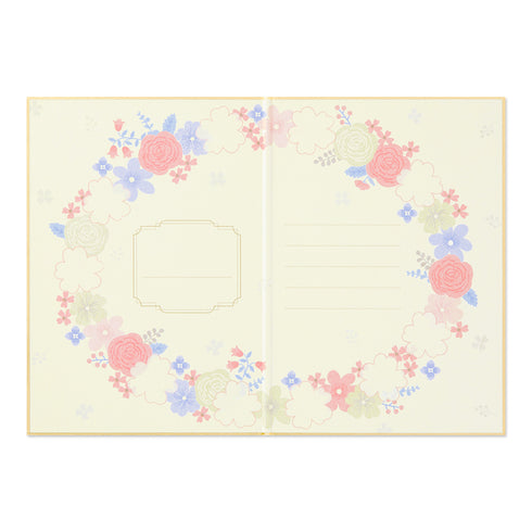 Midori - Folded Signature Board <B6> with Envelope - Wreath