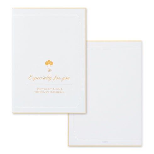 Midori - Folded Signature Board <B6> with Envelope - Balloon