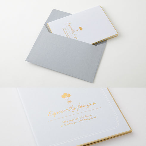 Midori - Folded Signature Board <B6> with Envelope - Balloon