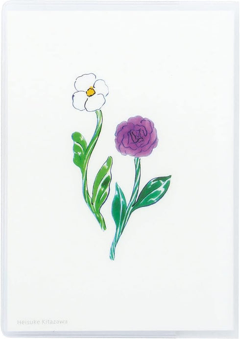 King Jim - Hitotoki Notebook - PASSPORT SIZE - My Garden