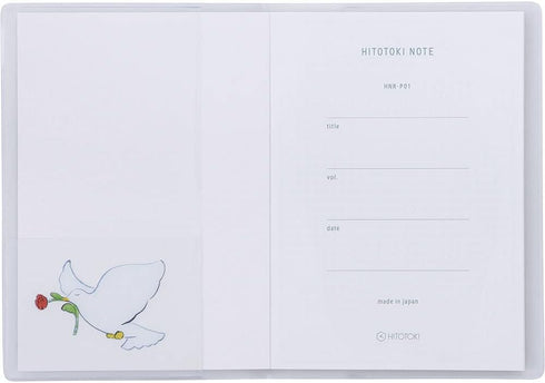 King Jim - Hitotoki Notebook - PASSPORT SIZE - My Garden