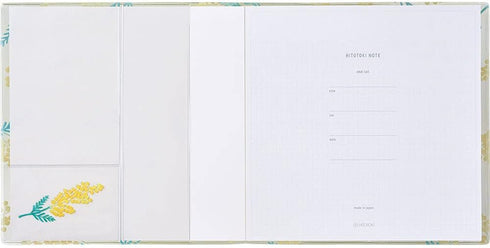 King Jim - Hitotoki Notebook - SQUARE SIZE - Mimosa