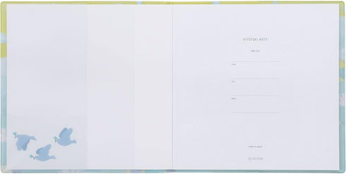 King Jim - Hitotoki Notebook - SQUARE SIZE - Mountain