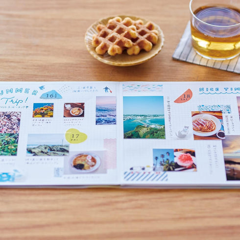 King Jim - Hitotoki Notebook - SQUARE SIZE - Blue Sky