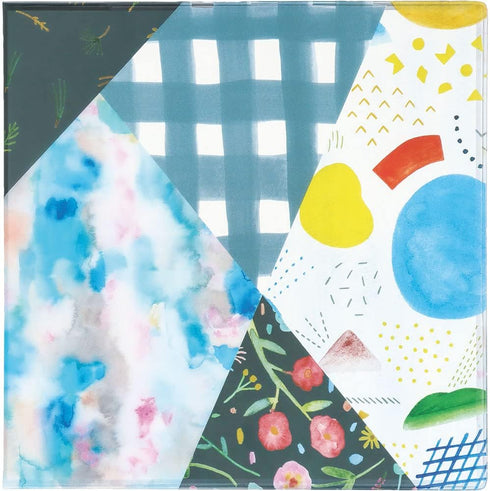 King Jim - Hitotoki Notebook - SQUARE SIZE - Patchwork
