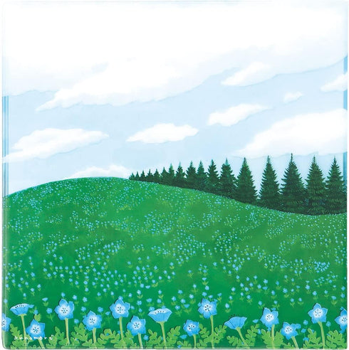 King Jim - Hitotoki Notebook - SQUARE SIZE - Blue Sky