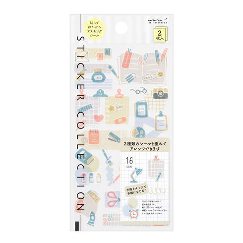 Midori - Sticker 2640 Two Sheets Stationery
