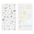 Midori - Sticker 2640 Two Sheets Stationery
