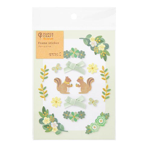 Midori - PC Museum Frame Sticker Green