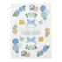 Midori - PC Museum Frame Sticker Blue