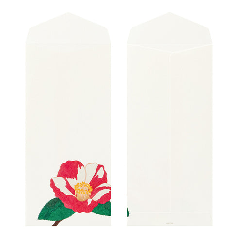 Midori Envelope - Four Designs Camellia sasanqua