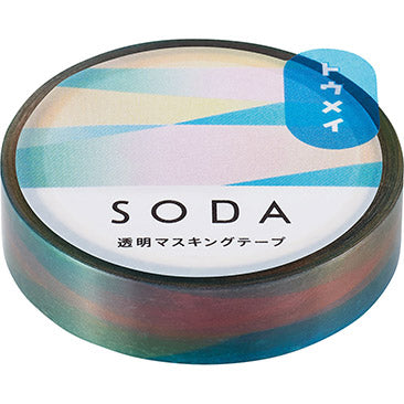 King Jim SODA Clear Tape - Aurora