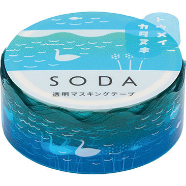 King Jim SODA Clear Tape - Swan