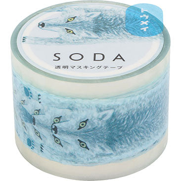 King Jim SODA Clear Tape - Wolf