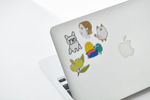 King Jim - Large Size Sticker