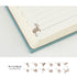 Midori 3 Years Diary - Door Design - Light Blue
