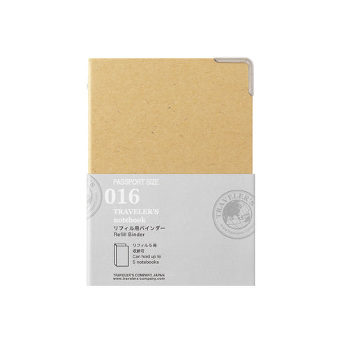 TRAVELER'S notebook - Refill - Binder - Passport Size