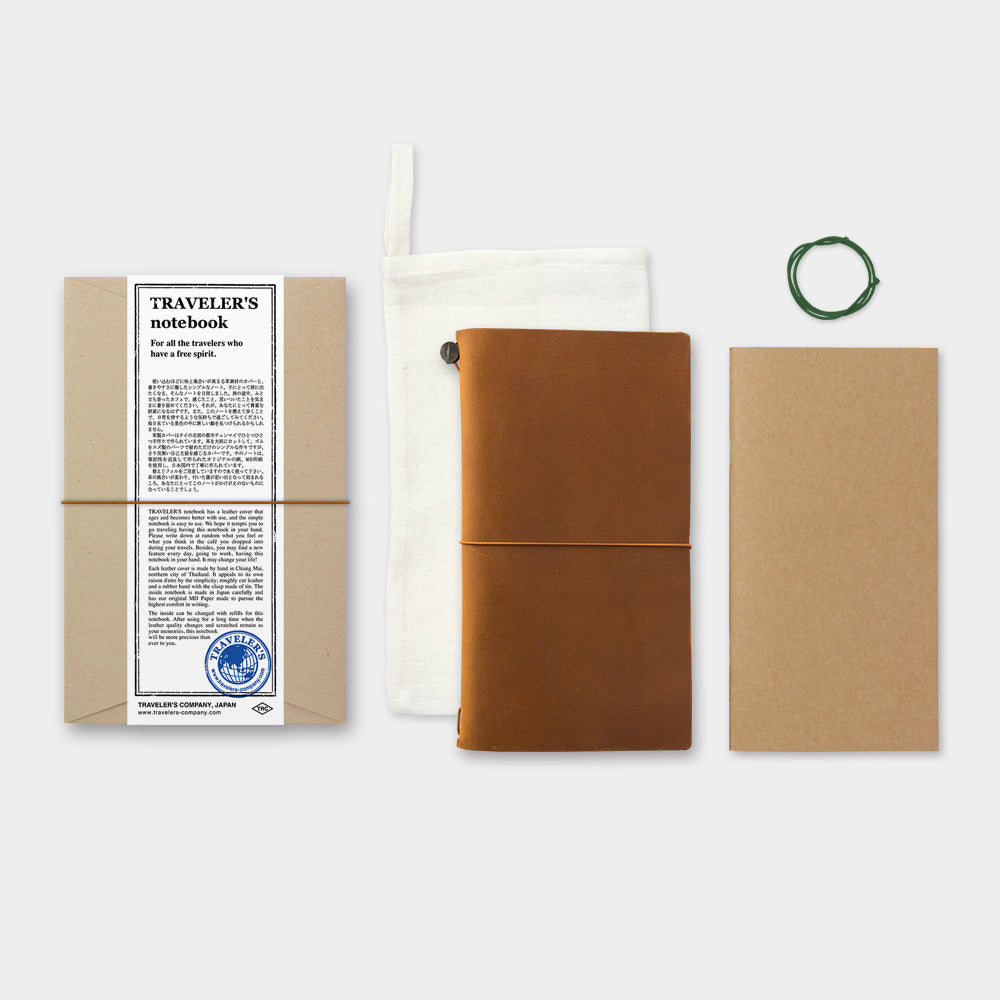 TRAVELER'S notebook - Leather Cover - Camel