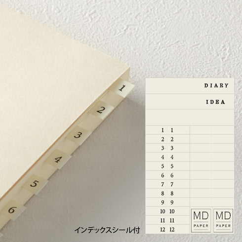 MD Notebook Journal - A5 - Codex 1Day 1Page Blank
