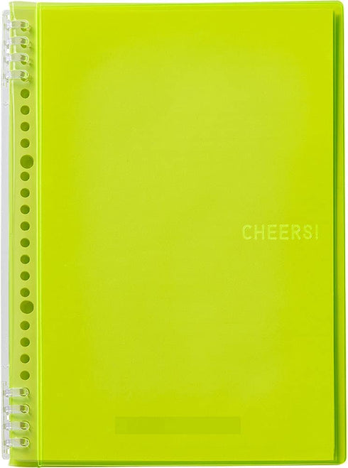 King Jim - CHEERS RING NOTEBOOK - A5 - Yellow