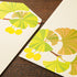 Midori Envelope - Silk-printing Ginkgo and Ginkgo nut