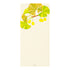 Midori Message Letter Pad - Silk-printing Ginkgo and Ginkgo nut