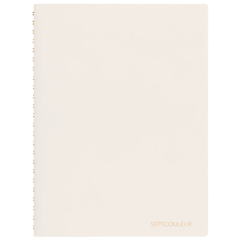 Maruman - SEPTCOULEUR Notebook A5 N768 - Crisp White