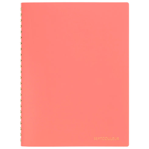 Maruman - SEPTCOULEUR Notebook A5 N768 - Spicy Coral Pink