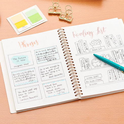 Maruman - SEPTCOULEUR Notebook A5 N768 - Crisp White