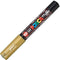 Uni Aqueous Posca Paint Marker PC-1M - Ultra Fine - Gold