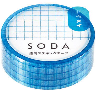 King Jim SODA Clear Tape - Grid