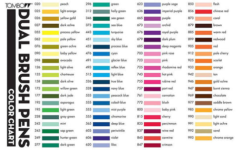 Tombow Dual Brush Pen - ABT761 - Carnation