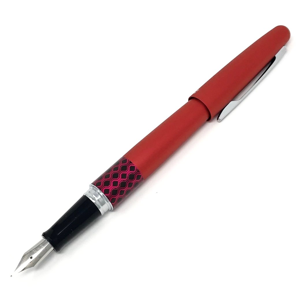 Pilot Metropolitan Fountain Pen Retro Pop Red Fine Nib Penosaur