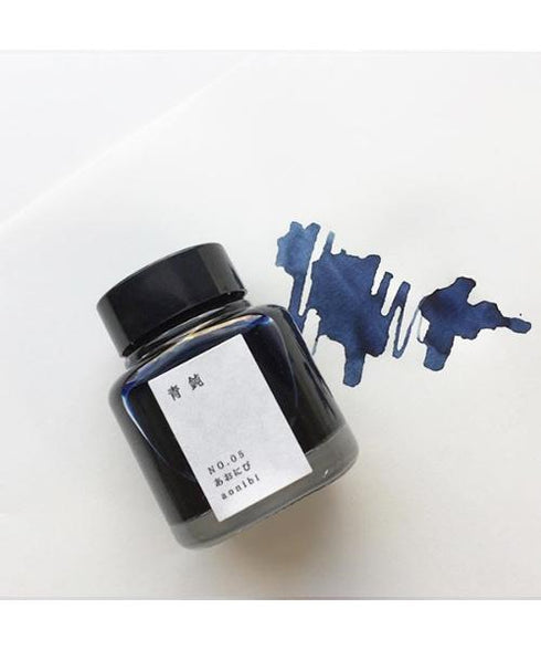 Kyo No Oto Fountain Pen Ink - Aonibi