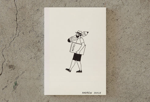 Midori MD Notebook - LIMITED EDITION - A6 Blank - Andrew Joyce