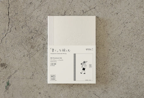 Midori MD Notebook - LIMITED EDITION - A6 Blank - Andrew Joyce