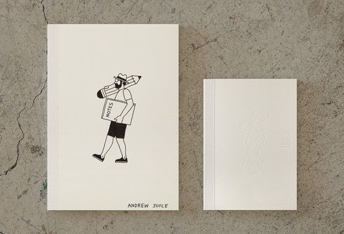 Midori MD Notebook - LIMITED EDITION - A6 Blank - Andrew Joyce