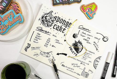 Midori MD Notebook - LIMITED EDITION - A6 Blank - COOKIEBOY