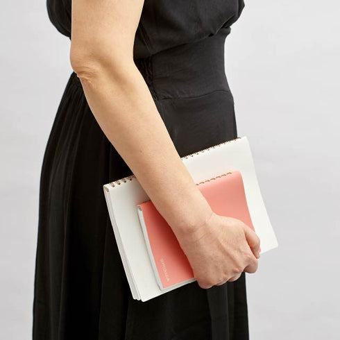 Maruman - SEPTCOULEUR Notebook A6 N769 - Spicy Coral Pink