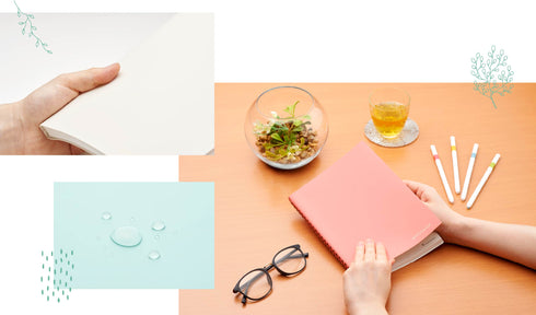 Maruman - SEPTCOULEUR Notebook A5 N768 - Spicy Coral Pink