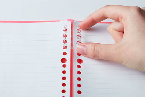 King Jim - CHEERS RING NOTEBOOK - A5 - Transparent