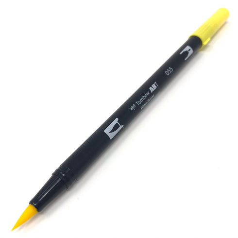 Tombow Dual Brush Pen - ABT055 - Process Yellow