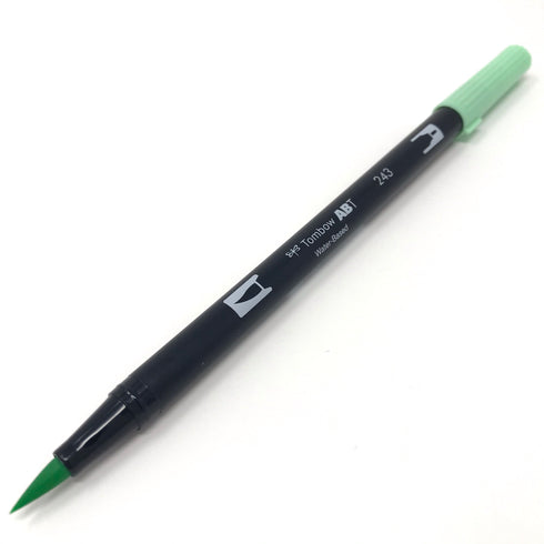 Tombow Dual Brush Pen - ABT243 - Mint