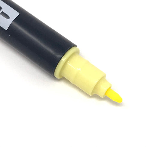 Tombow Dual Brush Pen - ABT062 - Pale Yellow