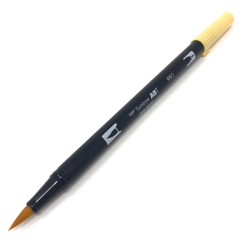 Tombow Dual Brush Pen - ABT991 - Light Ochre