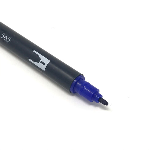 Tombow Dual Brush Pen - ABT565 - Deep Blue